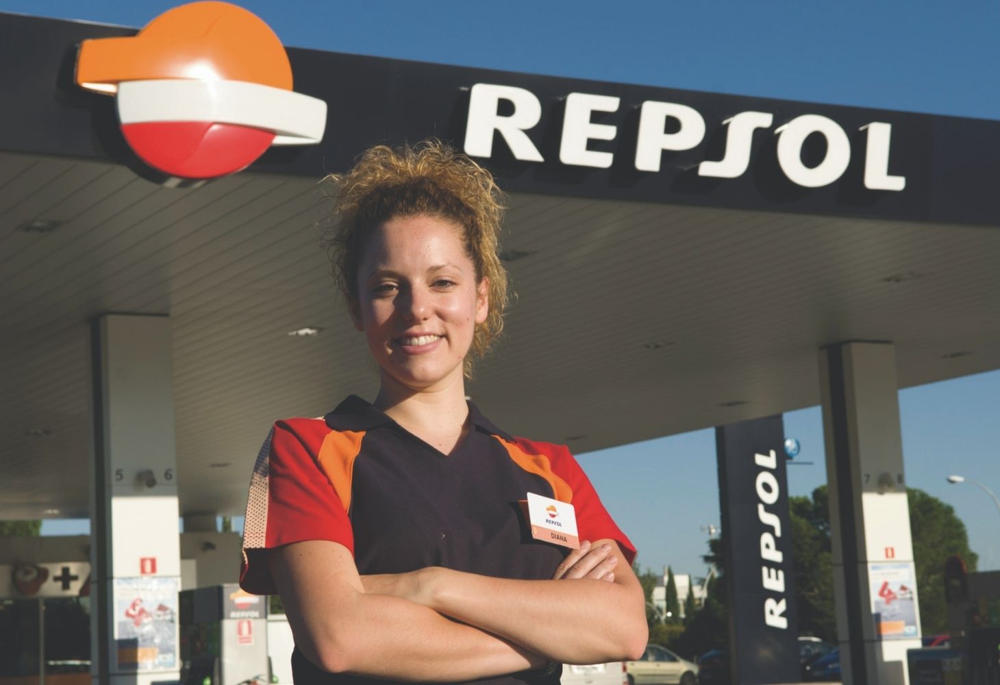 Repsol service station