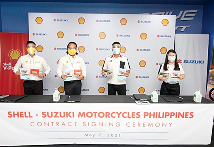 Suzuki Philippines partners with Pilipinas Shell