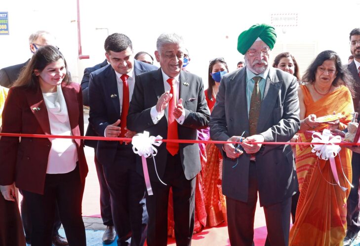 India's Minister for Petroleum inaugurates lubes facility in HFZA