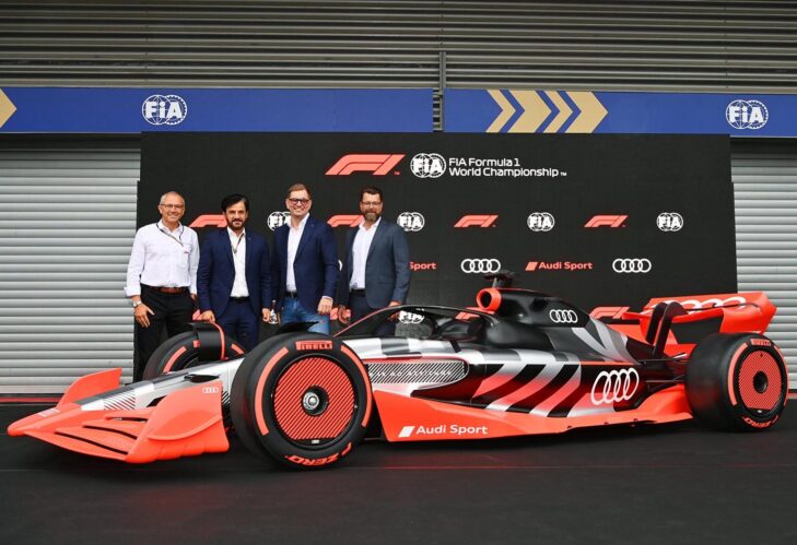 Audi to compete in Formula 1 from 2026 with new power train