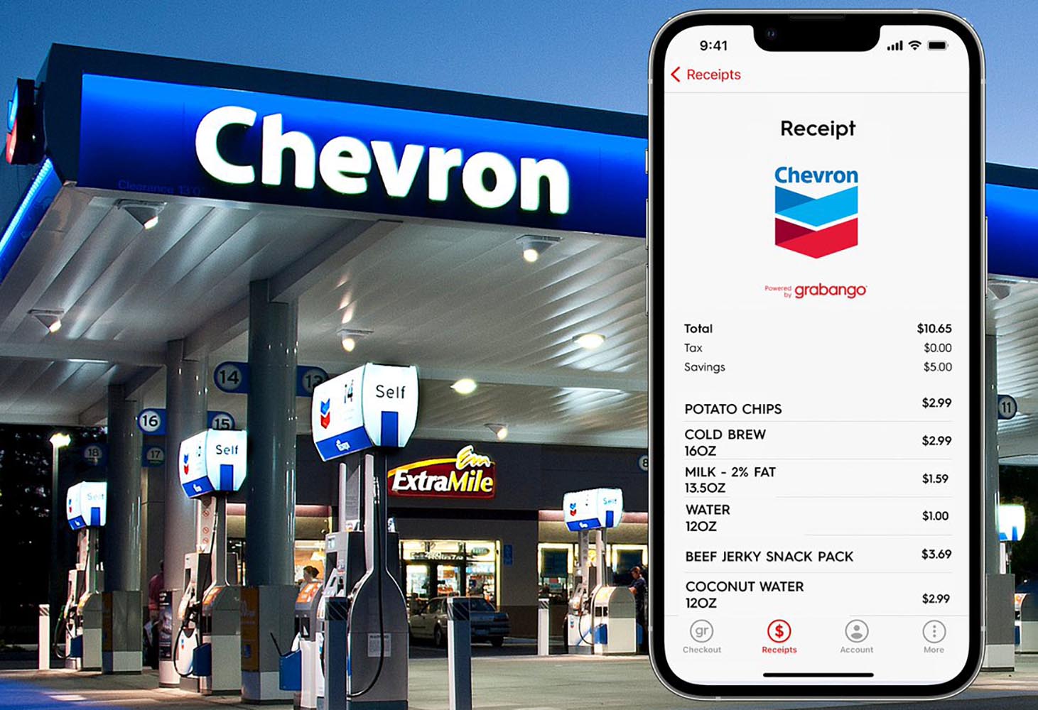 Chevron launches check-out free shopping powered by Grabango