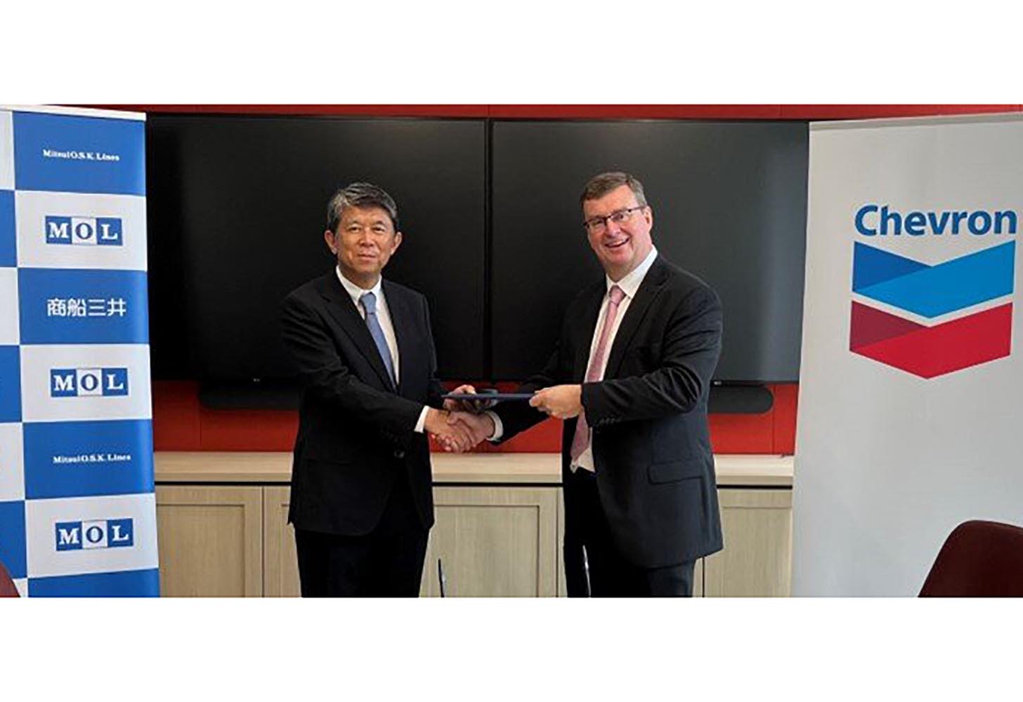 MOL and Chevron sign MoU on strategic alliance for decarbonization