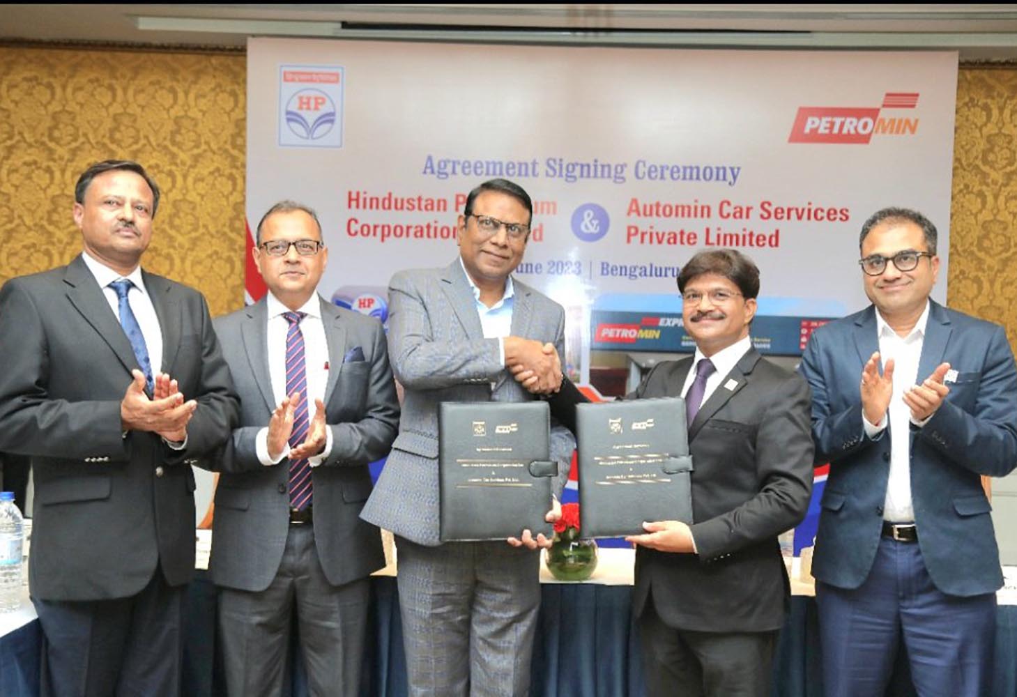 Petromin partners with HPCL to set up service centres in India