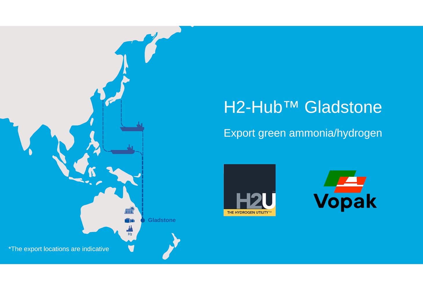 Vopak to collaborate with H2U on renewable energy complex in Australia