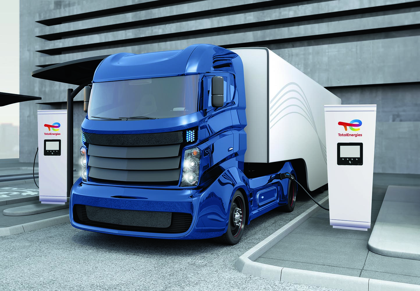 TotalEnergies launches in-depot charging service for electric trucks