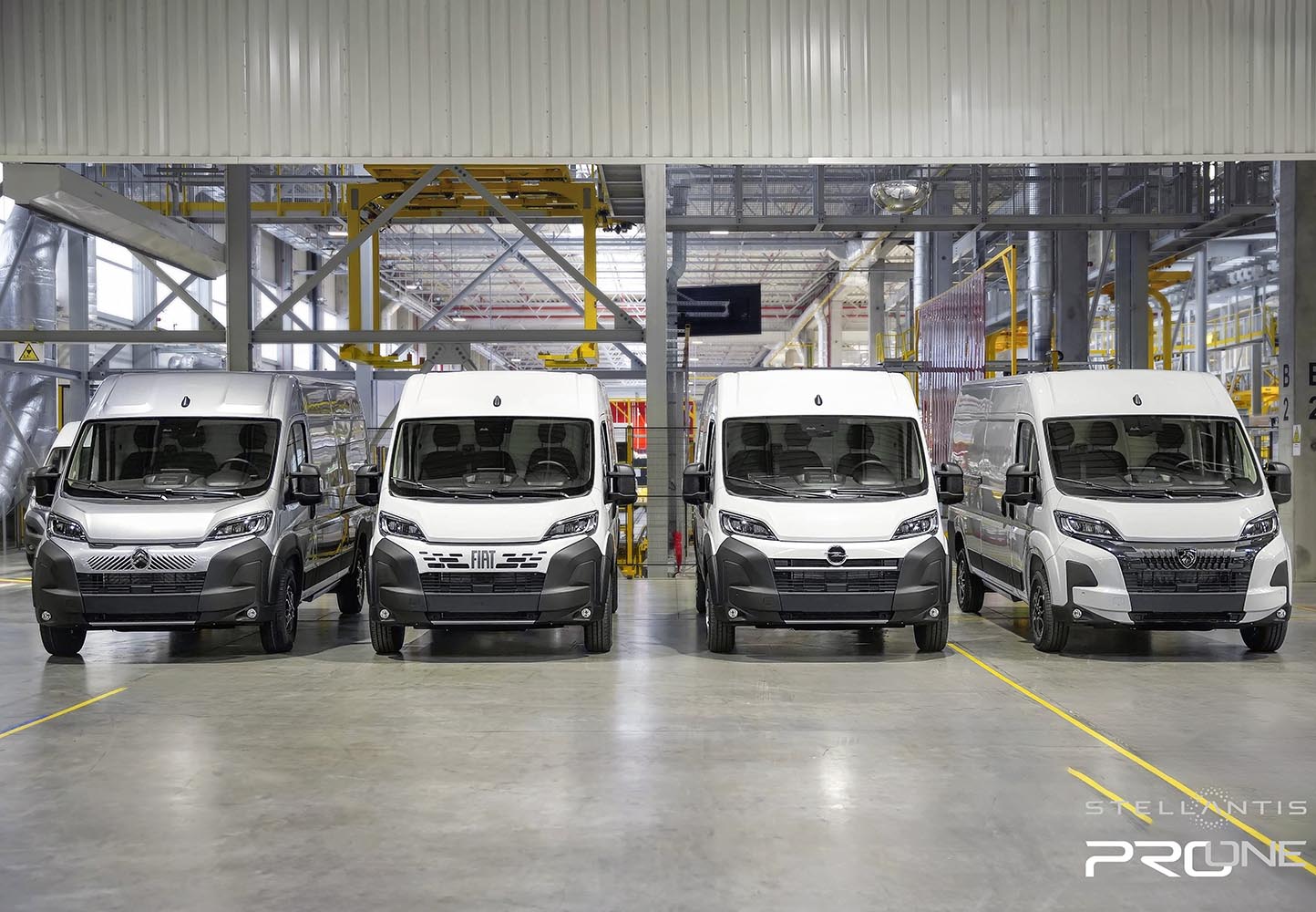 Stellantis begins in-house fuel cell van production in Europe