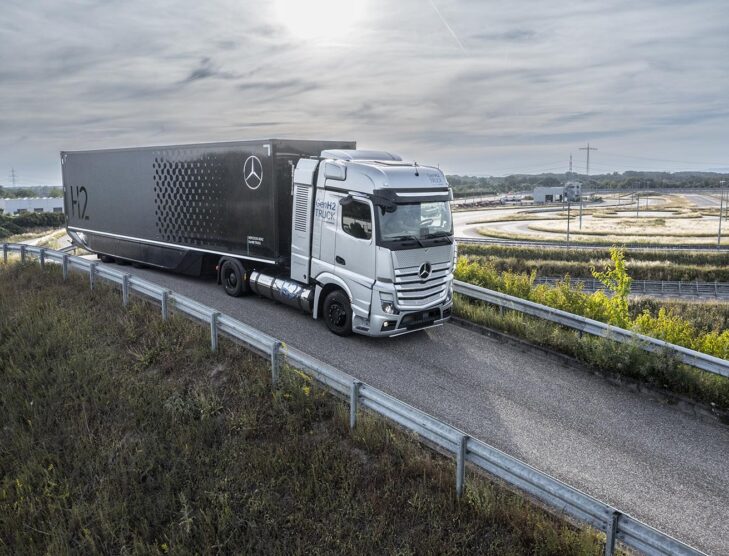 Europe’s first liquid hydrogen truck trial launched