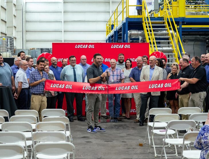 Lucas Oil opens advanced grease manufacturing facility in Indiana