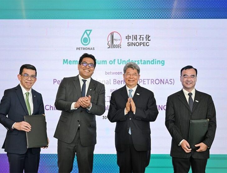 Sinopec and Petronas sign strategic deal to explore energy value chain