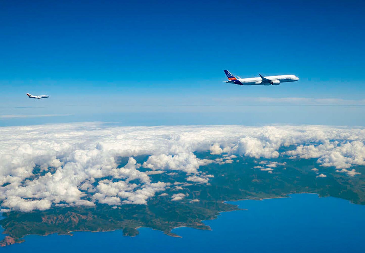 Study shows significant emission cuts with 100% sustainable aviation fuel