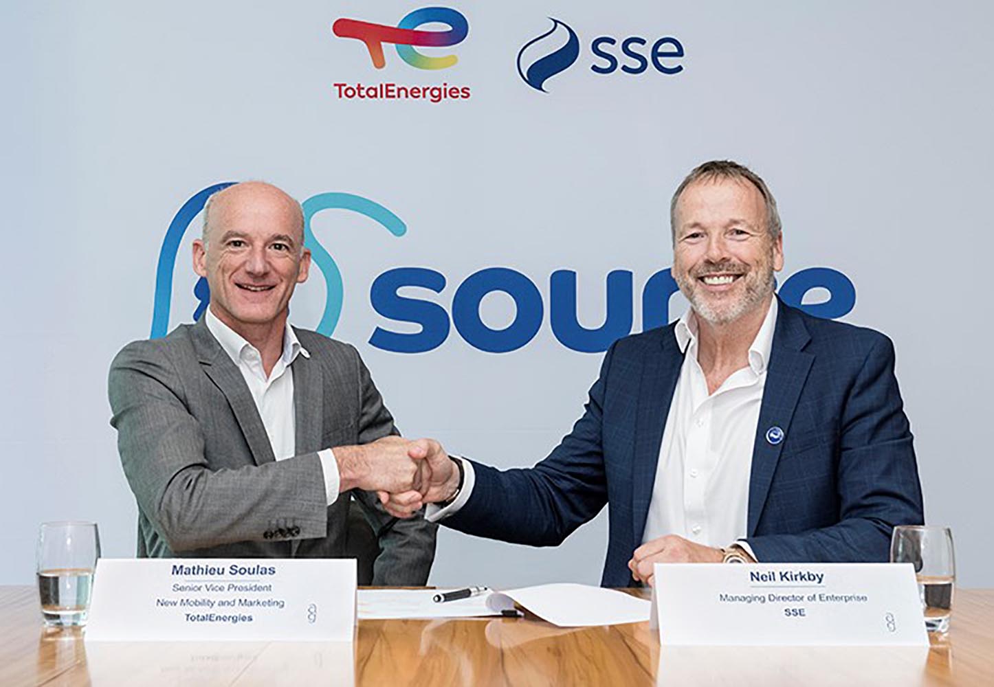 TotalEnergies and SSE launch 'Source' for EV charging in the UK and Ireland