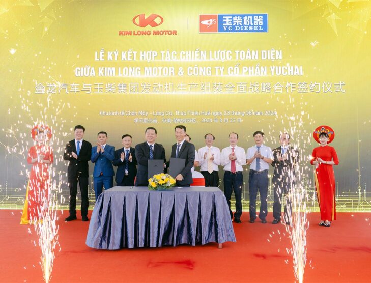 Kim Long Motor and Yuchai launch new engine plant in Vietnam