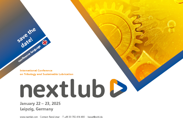 2nd International Conference on Tribology and Sustainable Lubrication – nextlub