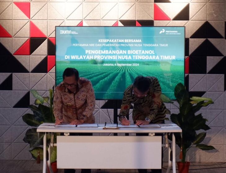 Pertamina NRE moves ahead with bioethanol plant in East Java