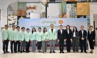 Bangchak and Shell partner on sustainable aviation fuel supply