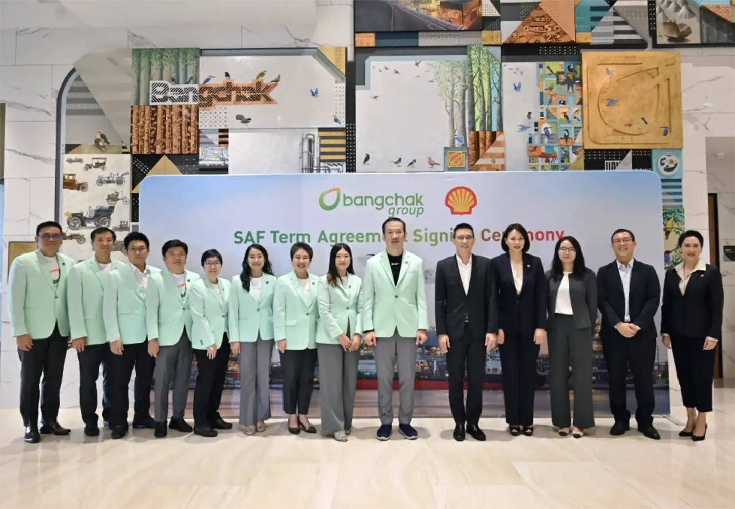 Bangchak and Shell partner on sustainable aviation fuel supply