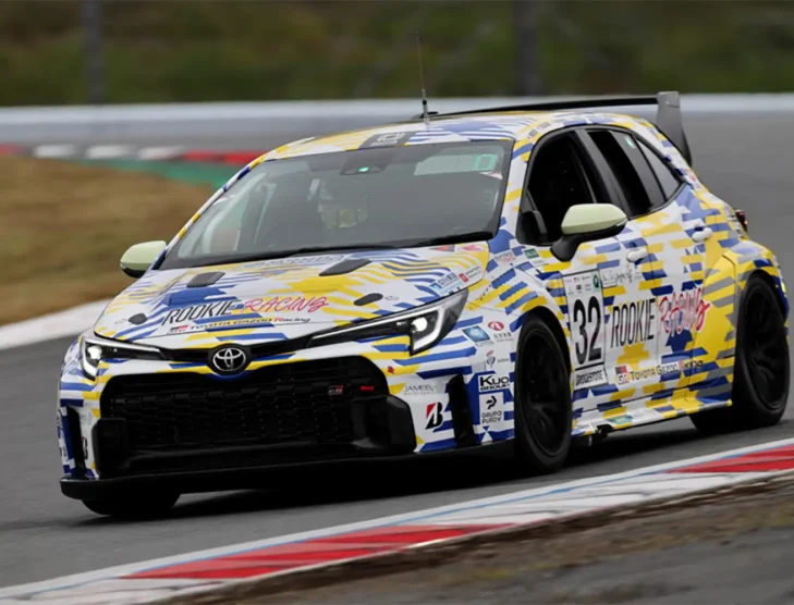 Toyota unveils liquid hydrogen GR Corolla at Fuji Race