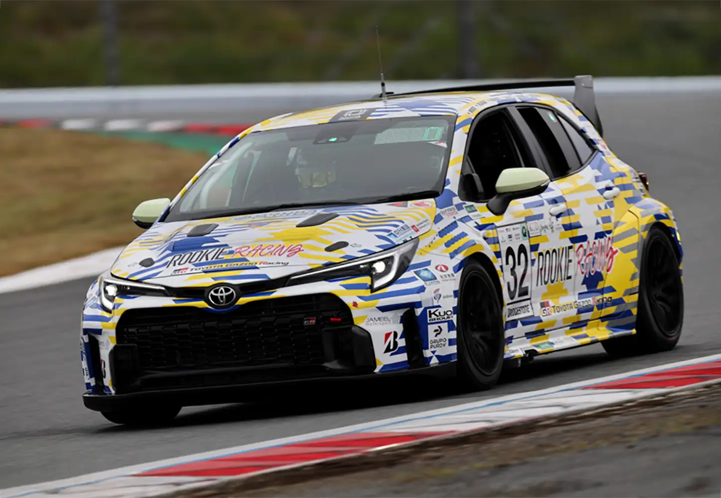 Toyota unveils liquid hydrogen GR Corolla at Fuji Race