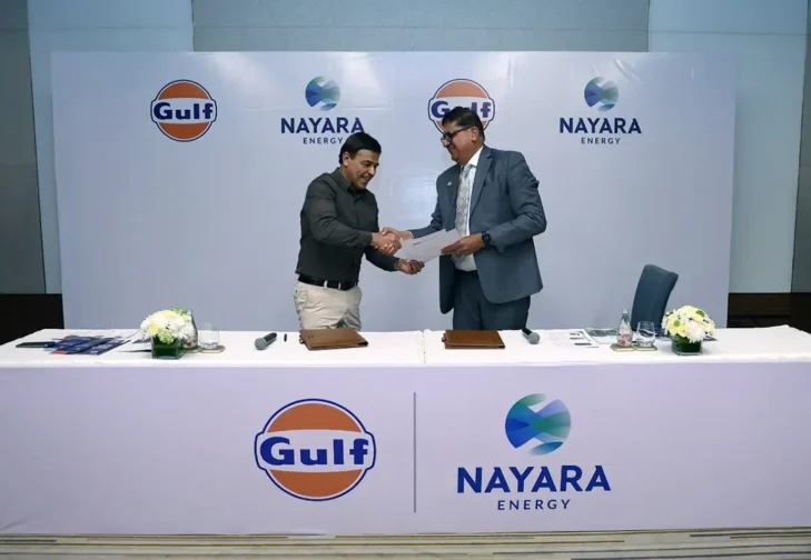 Gulf Oil and Nayara partnership expands India reach nationwide