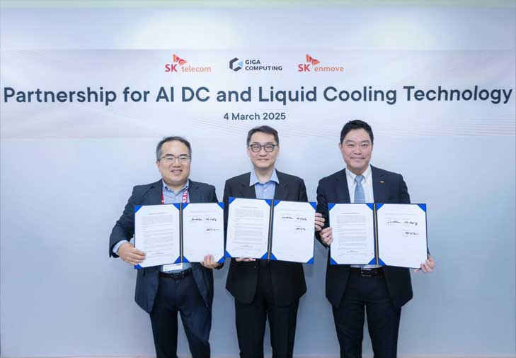 SK Telecom and Giga Computing partner for AI data centre cooling